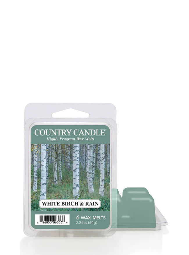 White Birch & Rain | Wax Melt - Kringle Candle Israel
