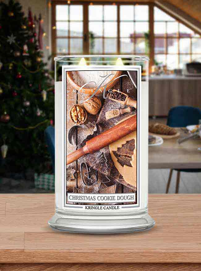 Christmas Cookie Dough NEW! | Soy Candle - Kringle Candle Israel