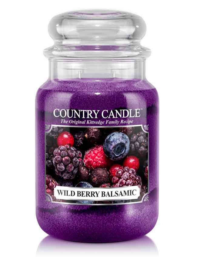 Wild Berry Balsamic Large Jar Candle - Kringle Candle Israel