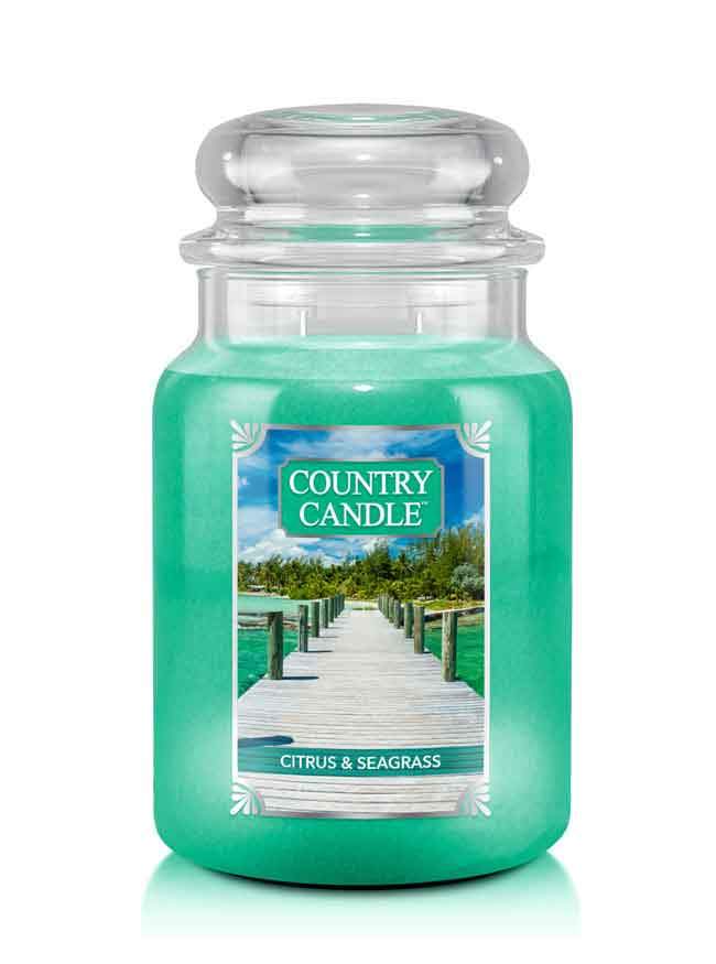 Citrus & Seagrass | Soy Candle - Kringle Candle Israel