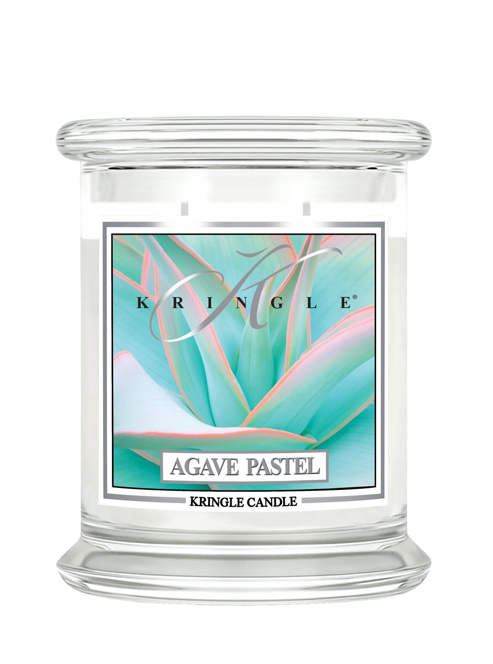 Agave Pastel Medium Classic Jar | Soy Candle - Kringle Candle Israel