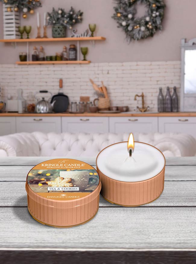 Tea & Cookies New! | DayLight - Kringle Candle Israel