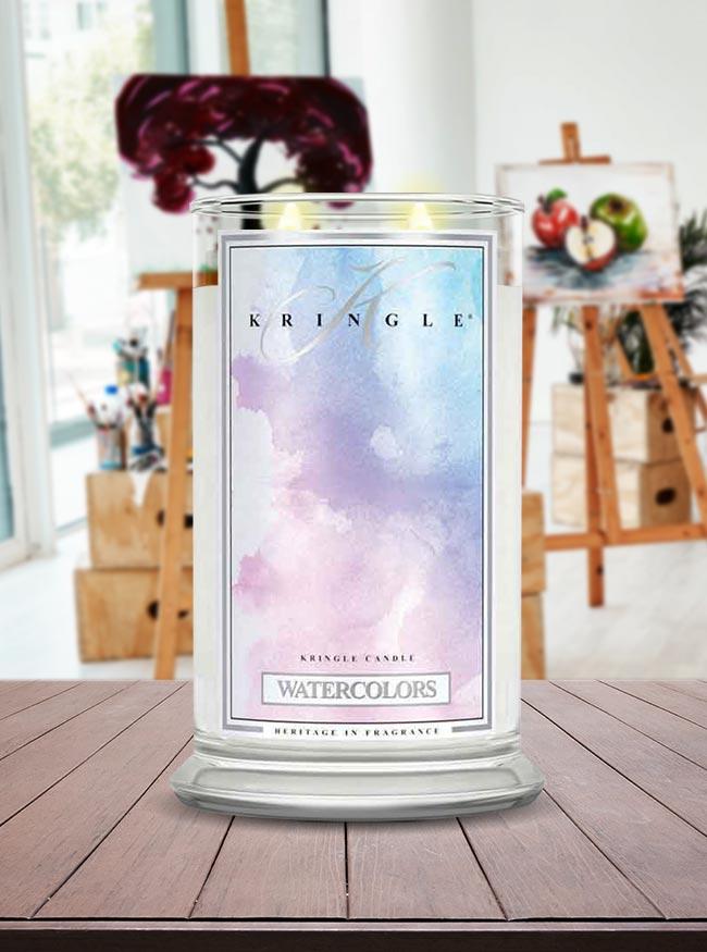 Watercolors I Soy Candle - Kringle Candle Israel