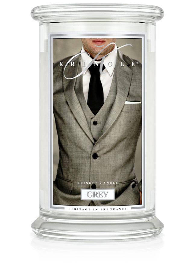 Grey | Soy Candle - Kringle Candle Israel