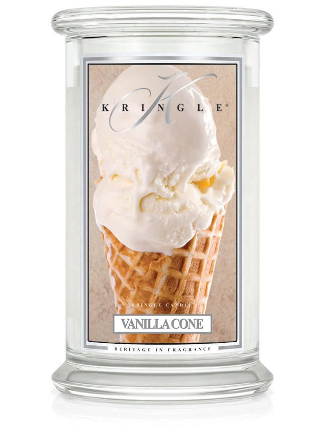 Vanilla cone  I Soy Candle - Kringle Candle Israel